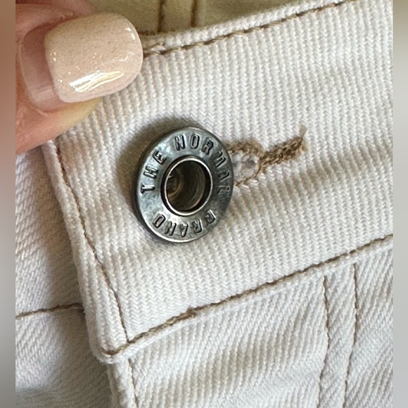 The Normal Brand | Hi-Rise Ankle Skimmer in White - Picture 8 of 12